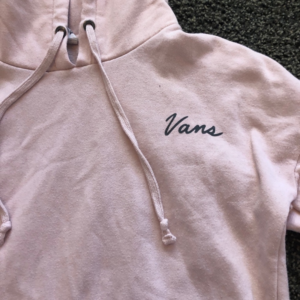 SUPER CUTE PINK VANS HOODIE! NEVER WORN